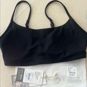 Vuori Halo Essential Bra - Black Heather Small